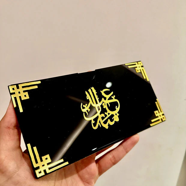 Premium Acrylic Eidi Envelopes – Eid Mubarak Gift Envelopes -COR01